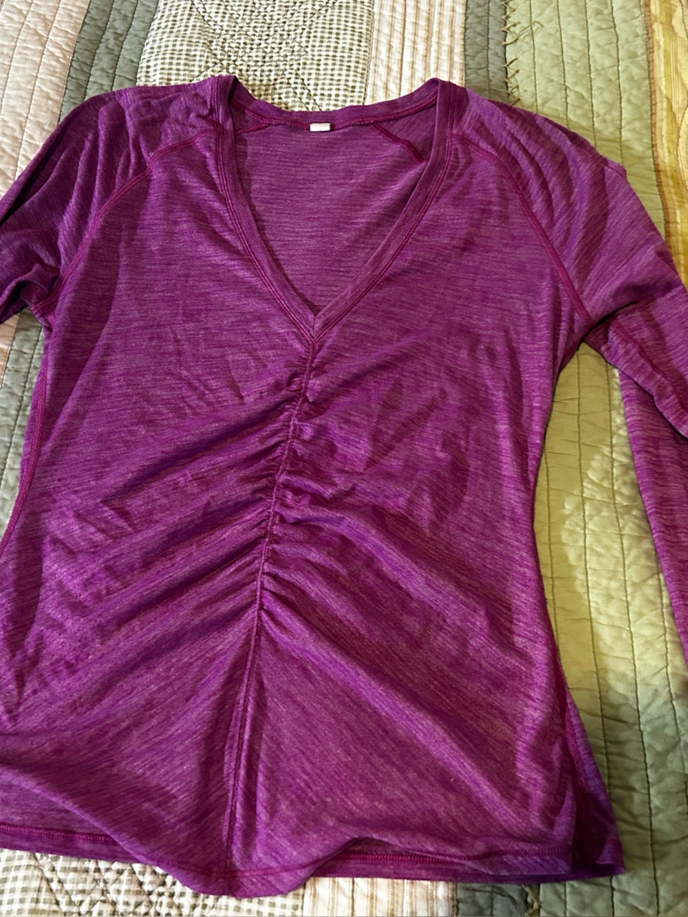 Lululemon Ruched Top - Picture 2 of 8